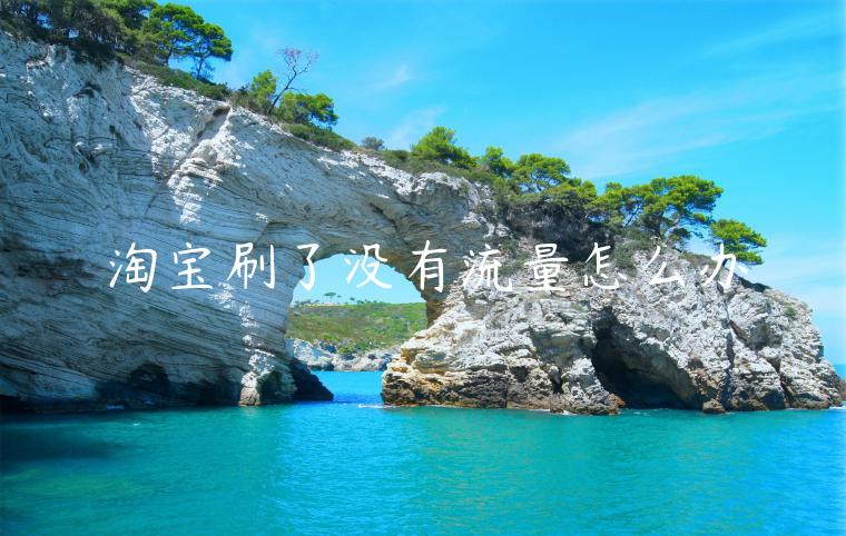 淘寶刷了沒(méi)有流量怎么辦